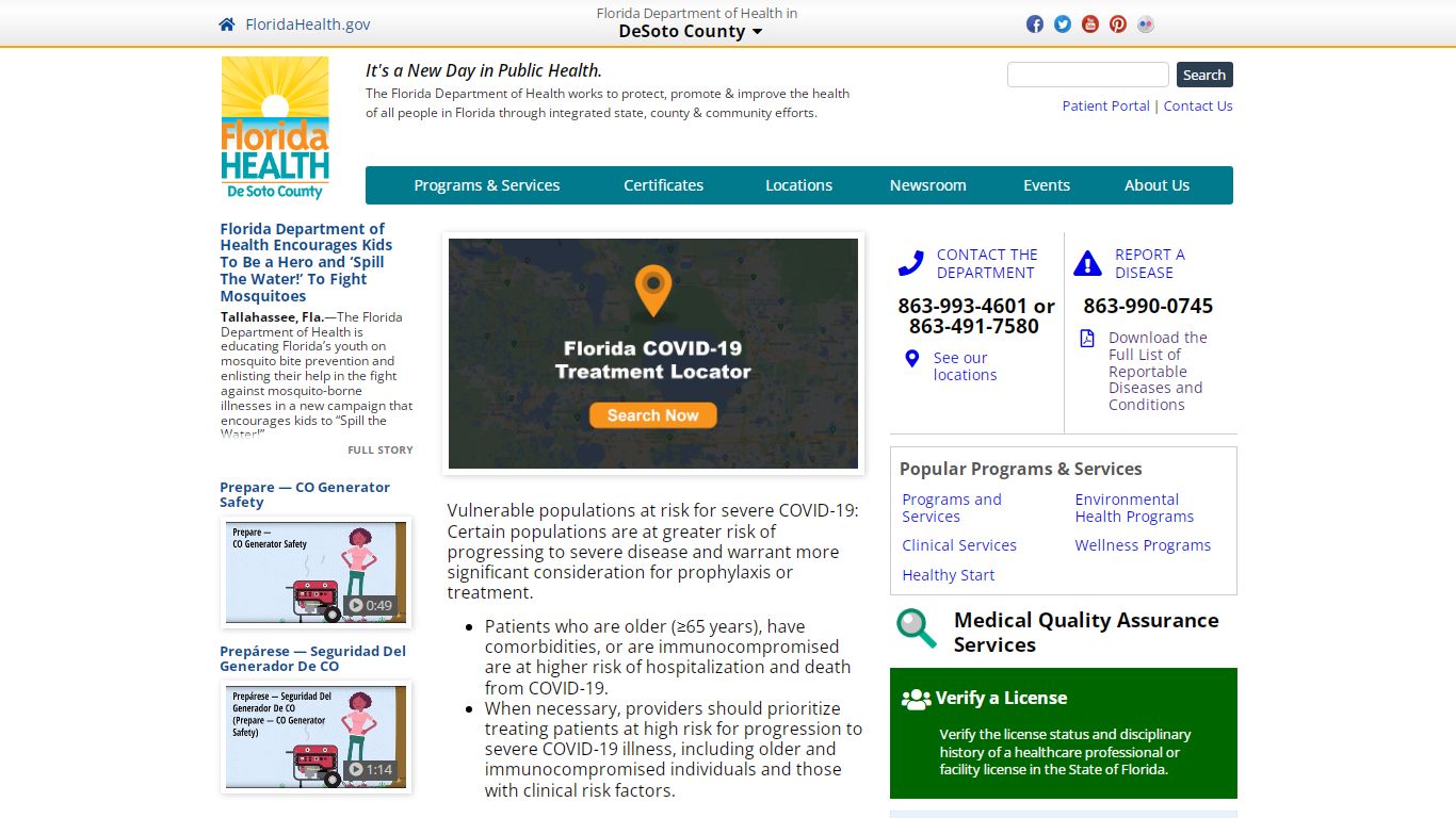 Marriage Certificates | Florida Department of Health in DeSoto